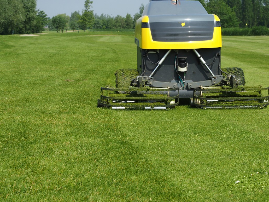 Autonomous Golf Course Mowers. 
