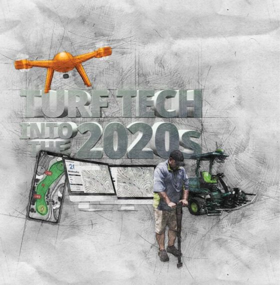 Technology in golf course